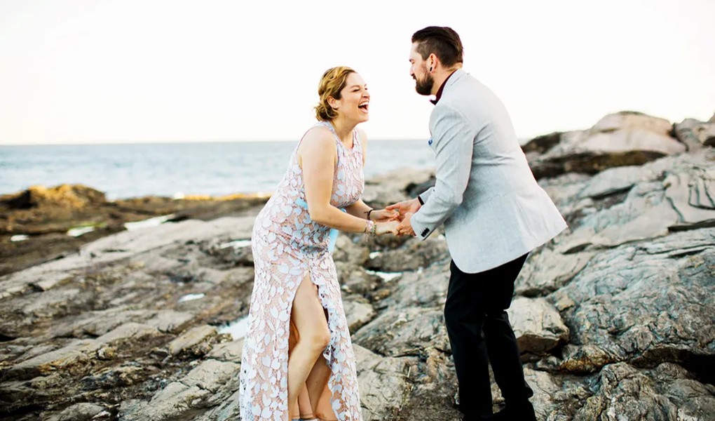bohemian beach wedding dress