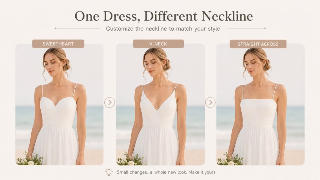 custom beach wedding dress