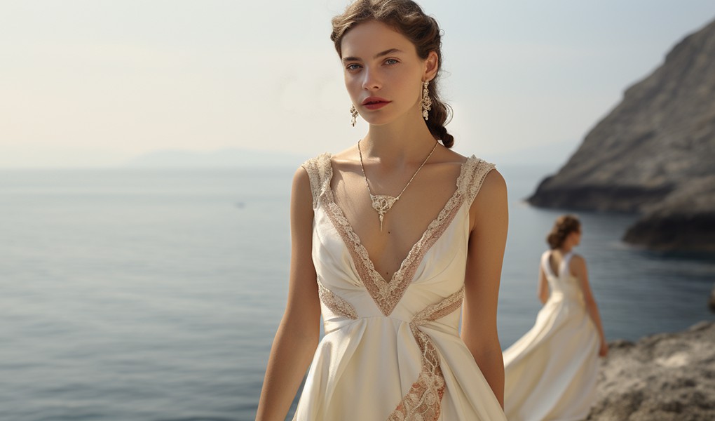 beach wedding dress fabrics