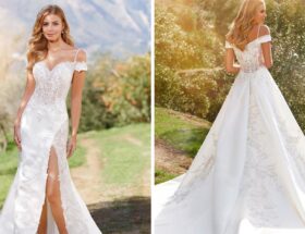 A-Line wedding Dress
