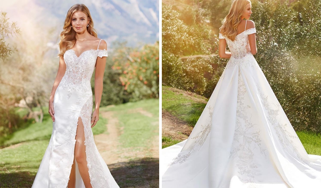 A-Line wedding Dress