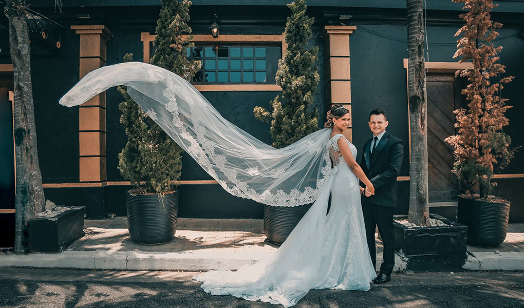 unique wedding gown