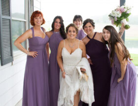 Colored Bridesmaid Dresses