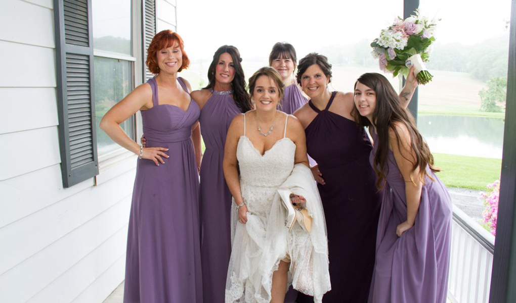 Colored Bridesmaid Dresses
