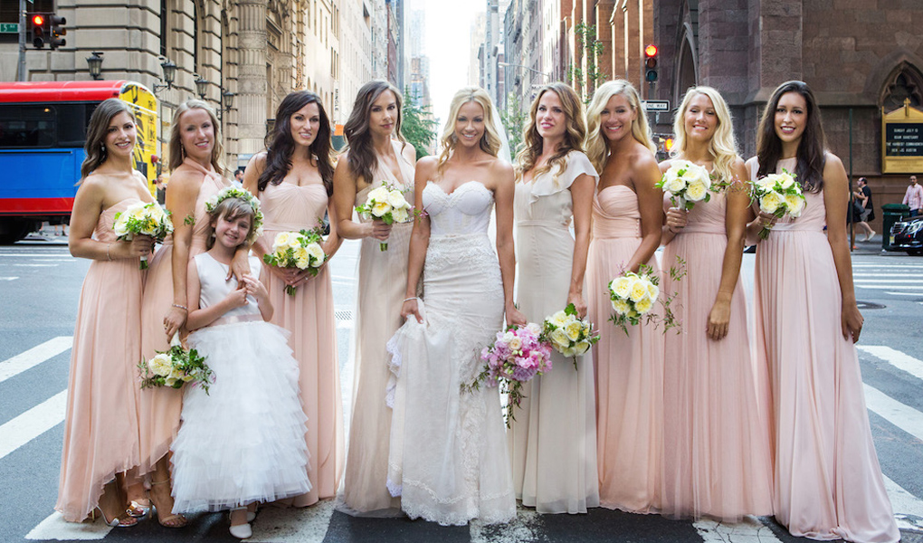 strapless wedding dress