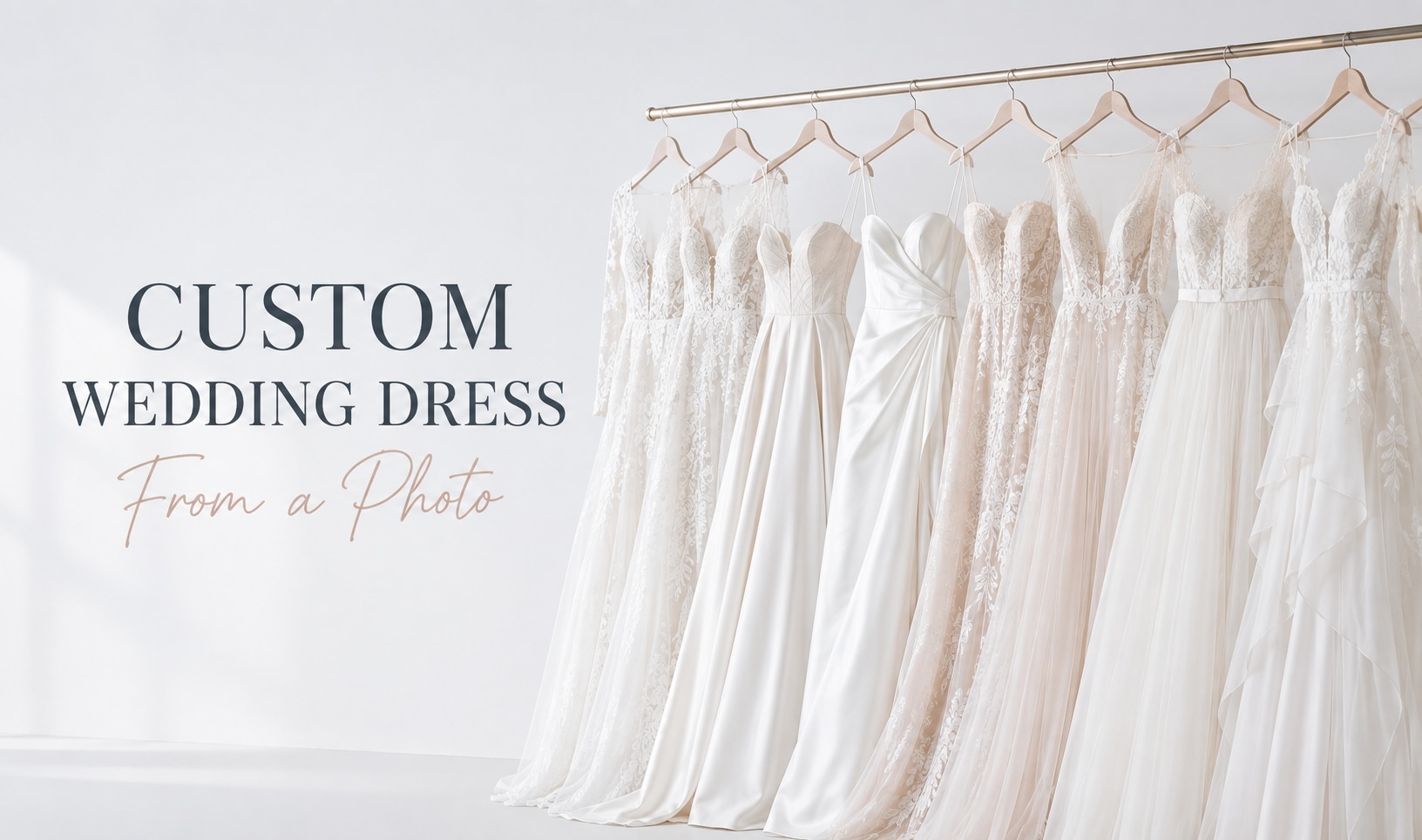 custom wedding dress from photo