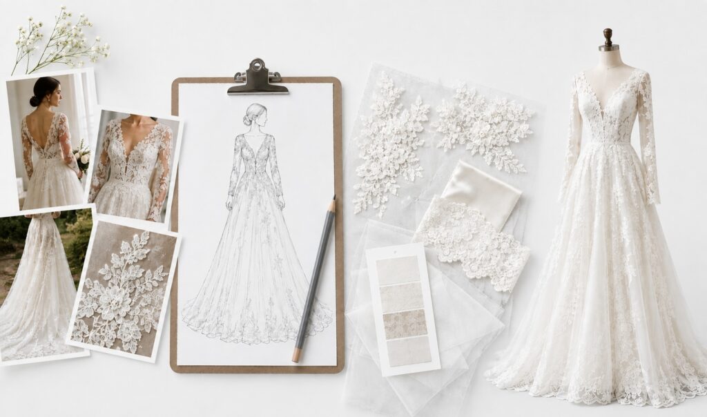 customizable wedding dress