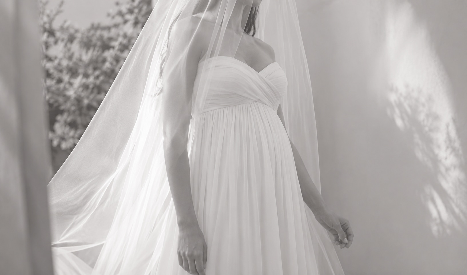 empire waist wedding dress for petite brides