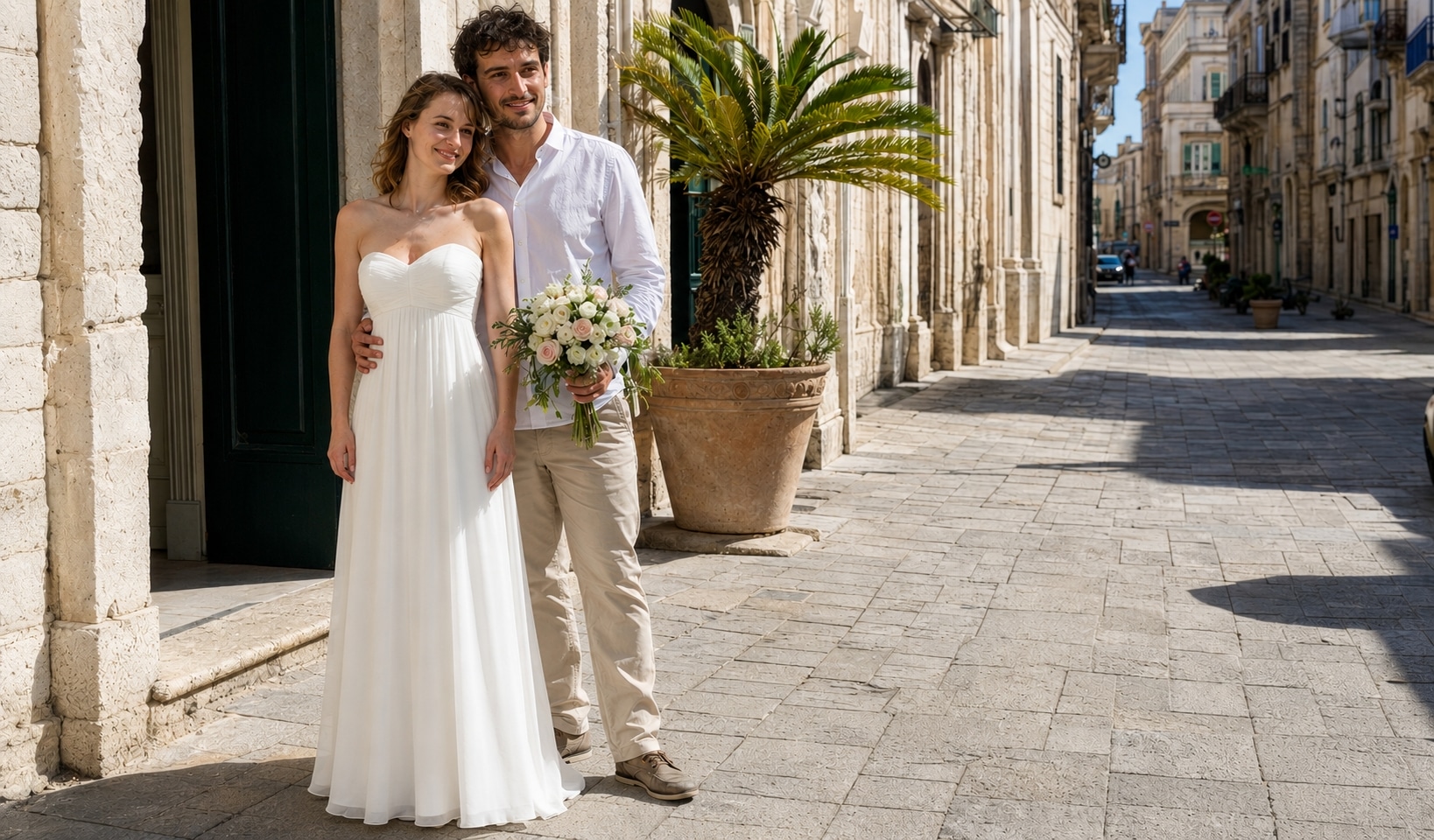 empire waist wedding dress for petite brides to be