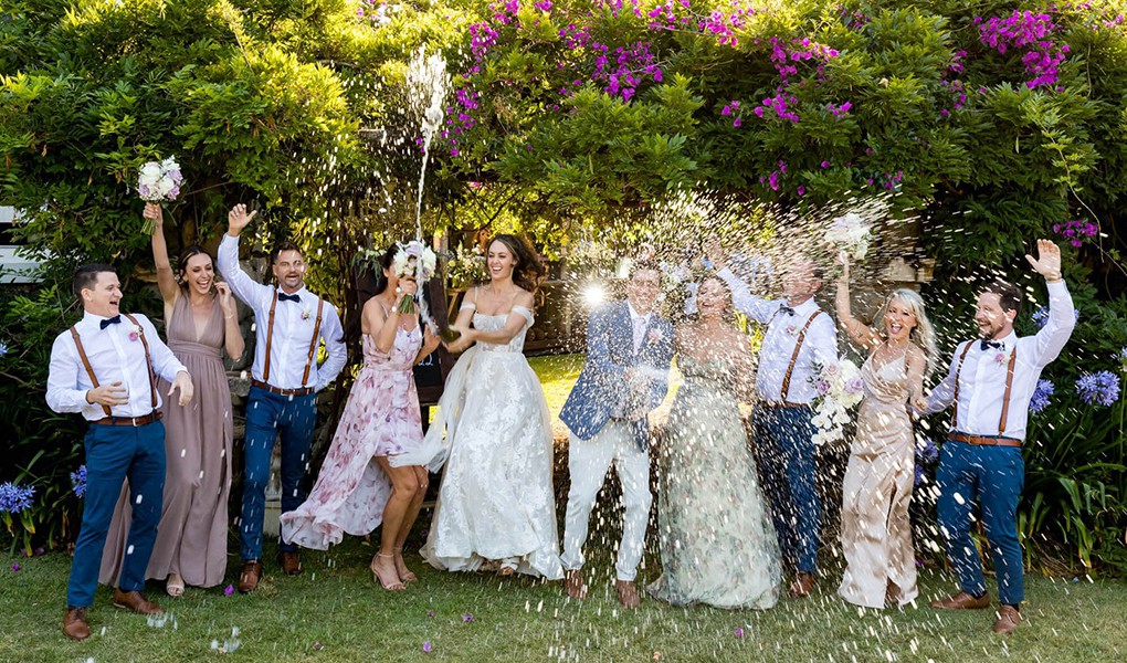 garden wedding dress