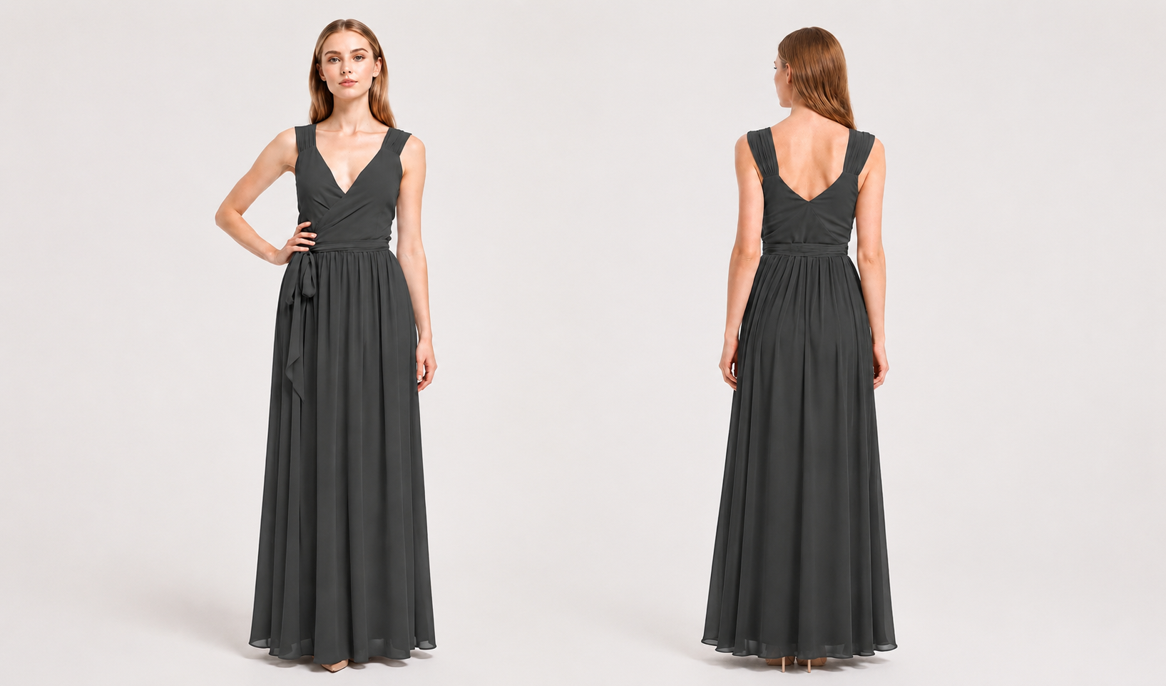 gray bridesmaid dress color guide