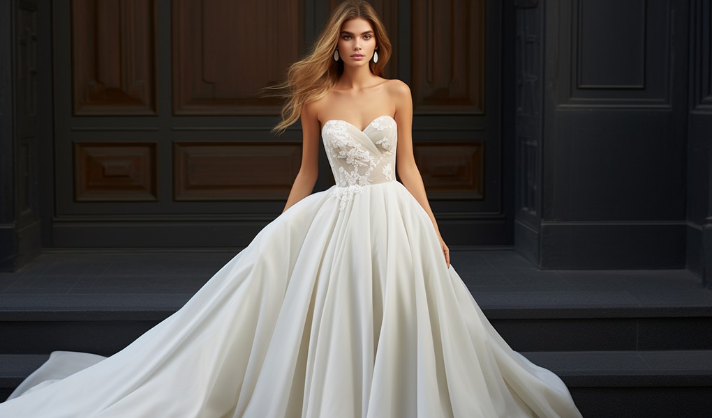 beach wedding dress