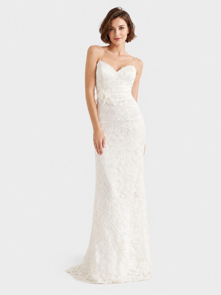 lace wedding dress