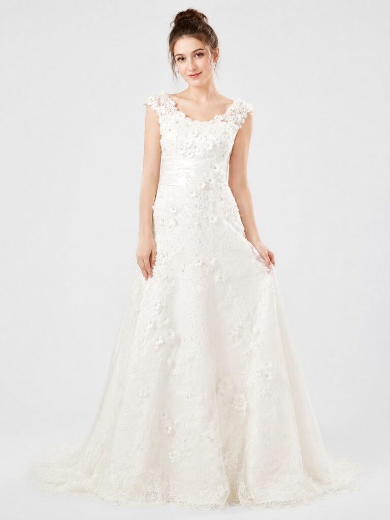 lace wedding dress