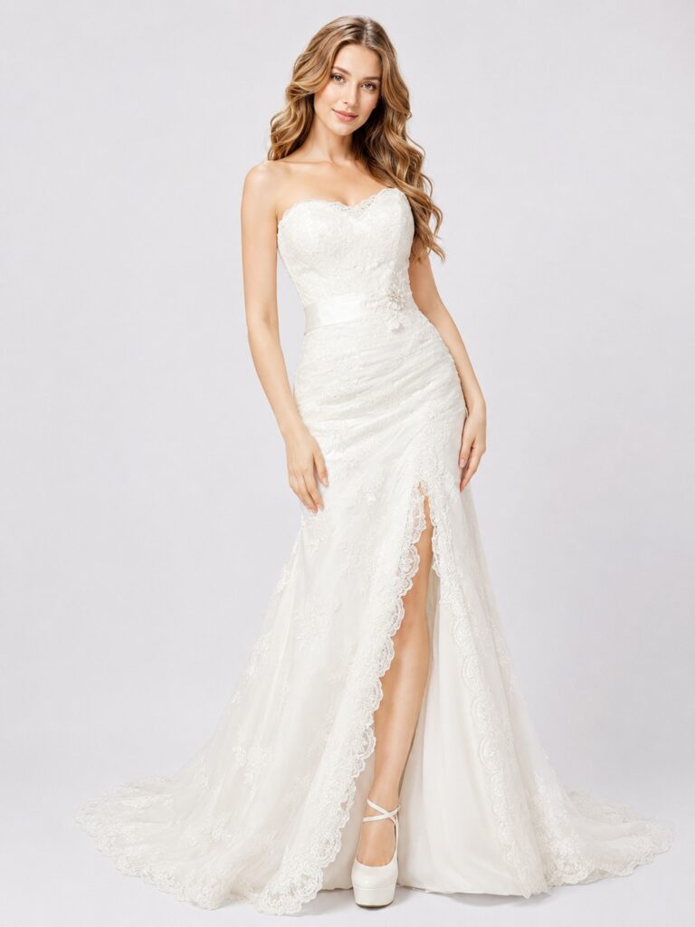lace wedding dress