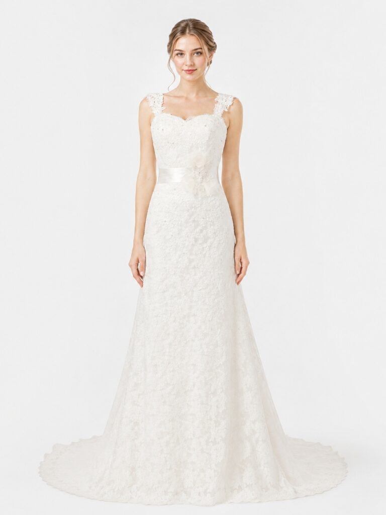 lace wedding dress