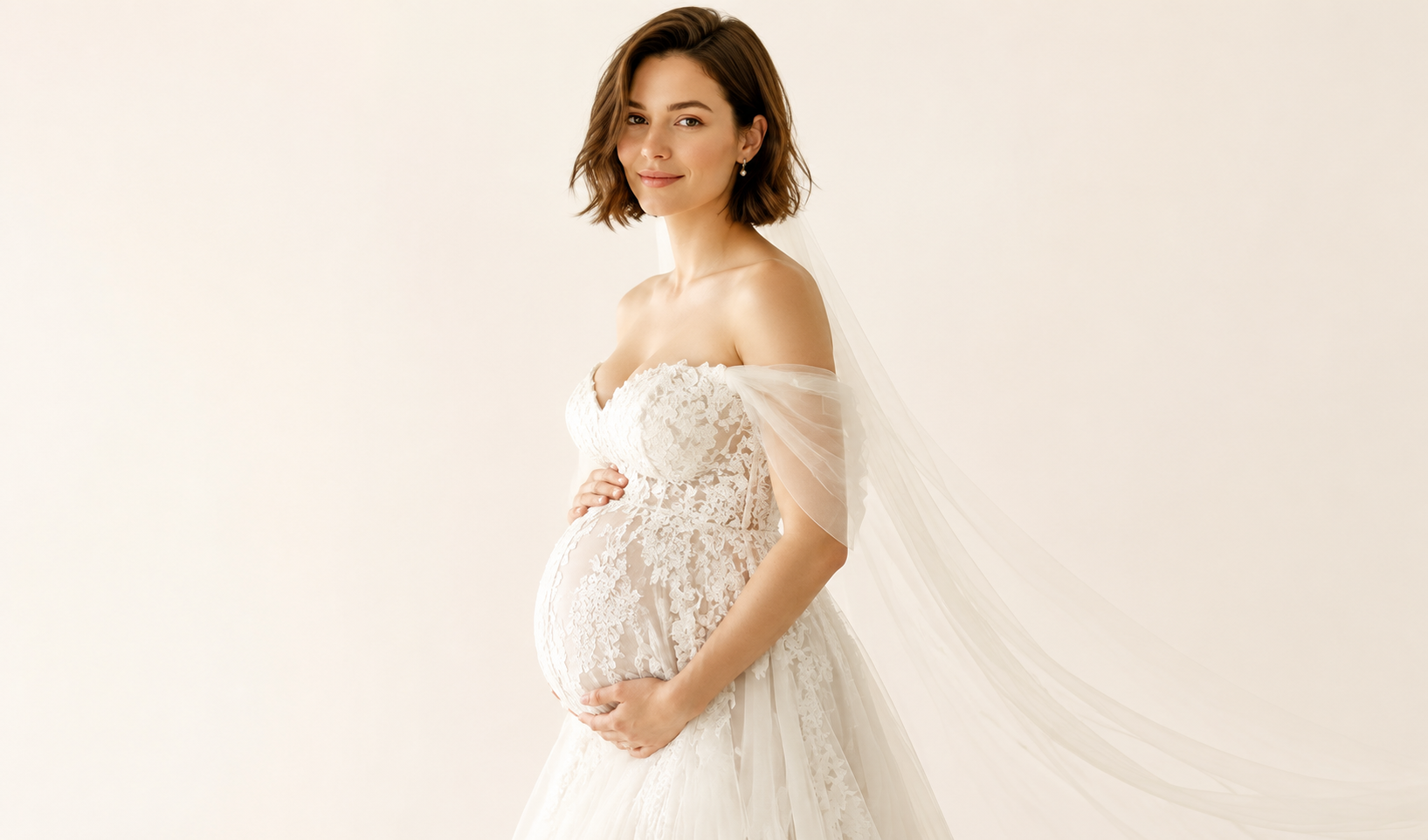 10 best maternity wedding dresses for modern brides