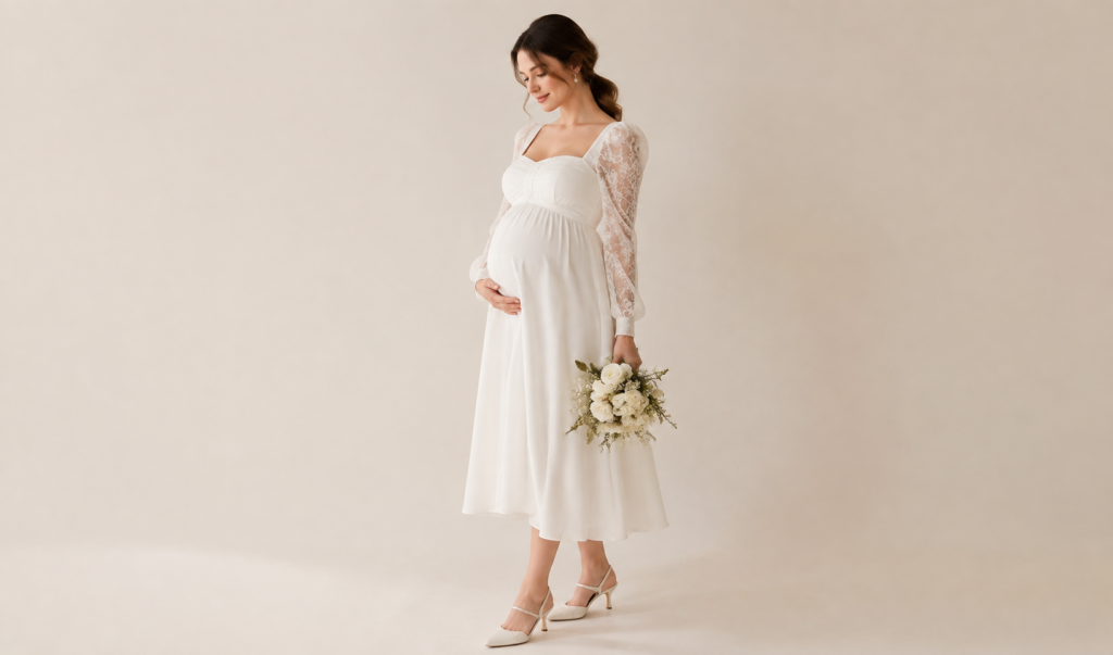 maternity wedding dresses