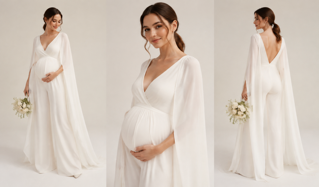 maternity wedding dresses