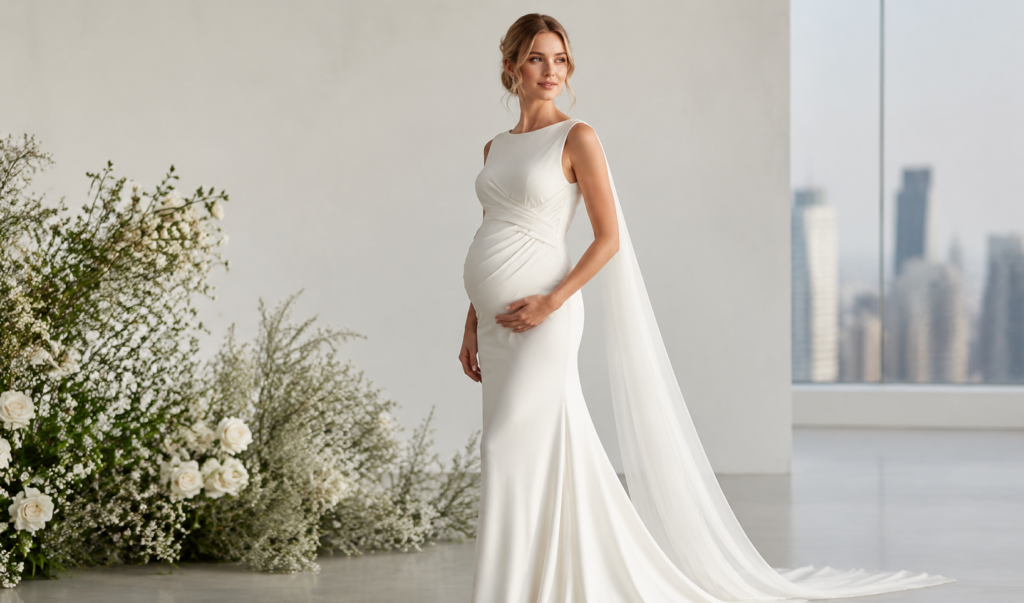 maternity wedding dresses