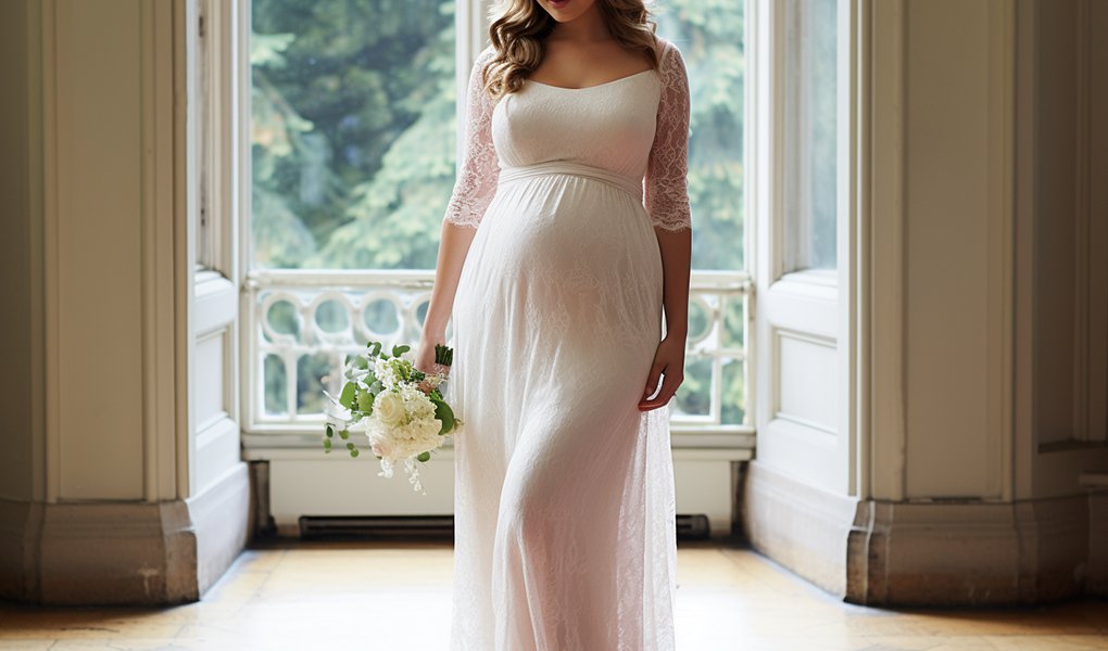 maternity wedding dresses