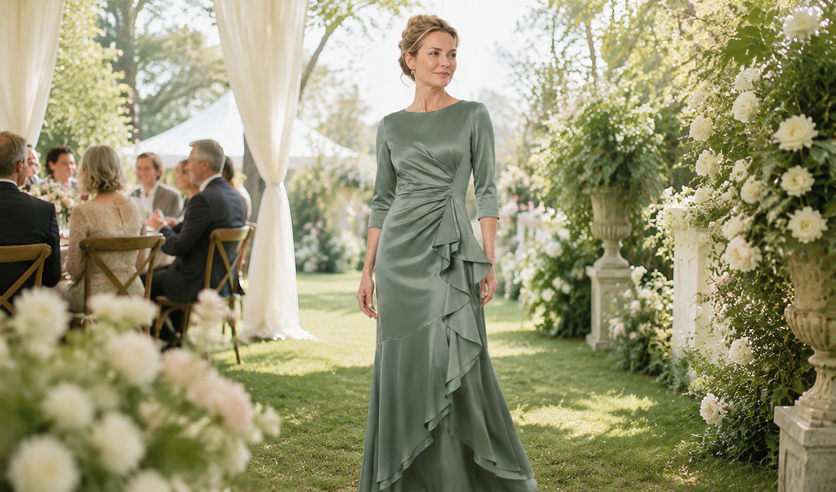 mother of the groom dress code for outdoor wedding