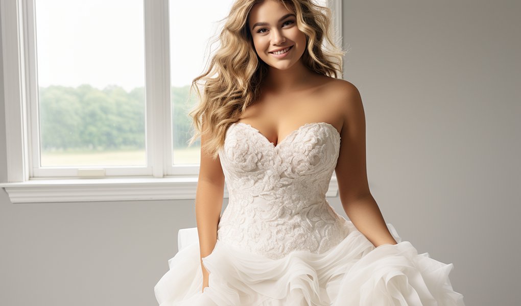 plus size wedding dress