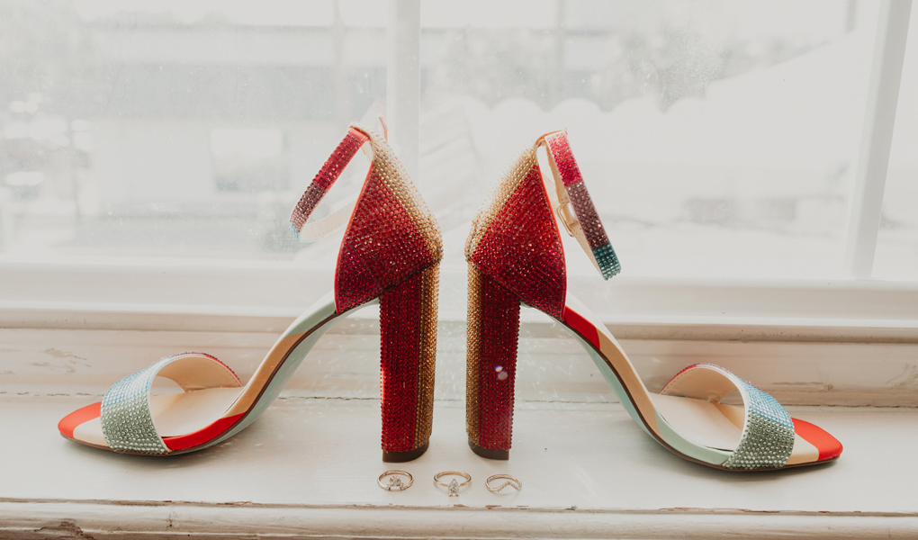 Heels of Fun: 15 Whimsical Wedding Shoes | weddingsonline