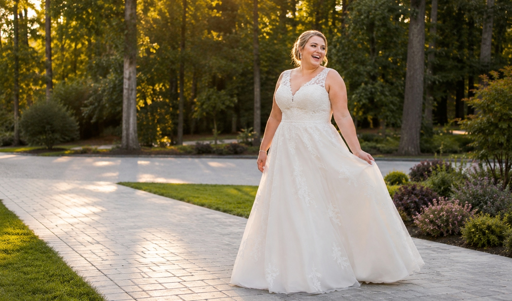 best wedding dresses for busty brides