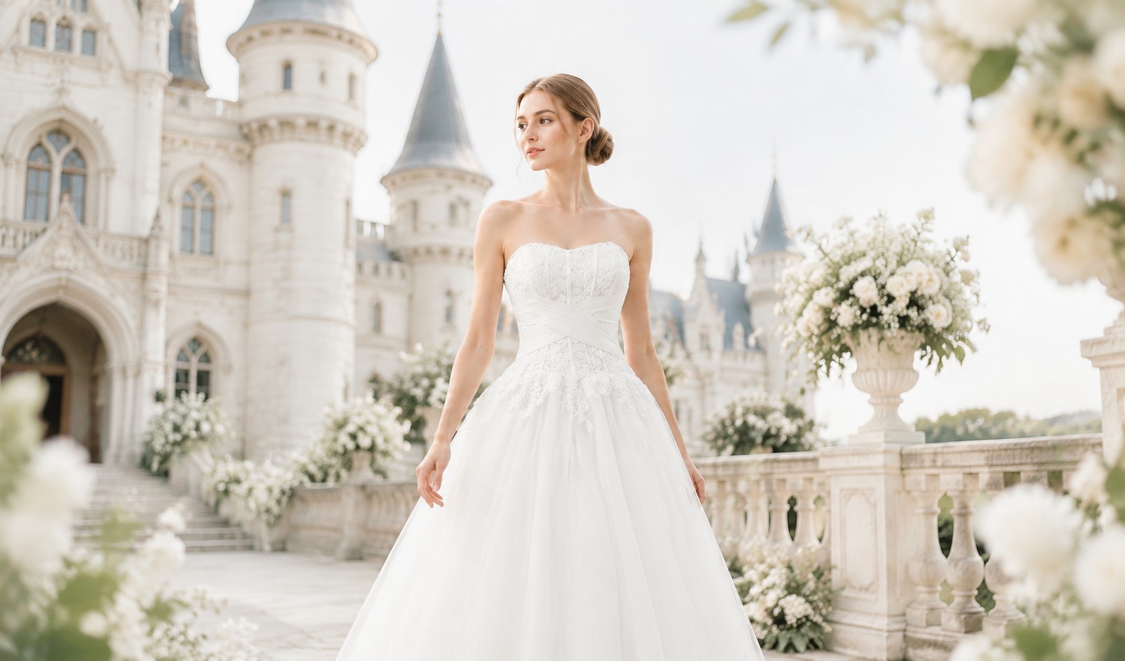 best wedding dress styles for pear shaped brides