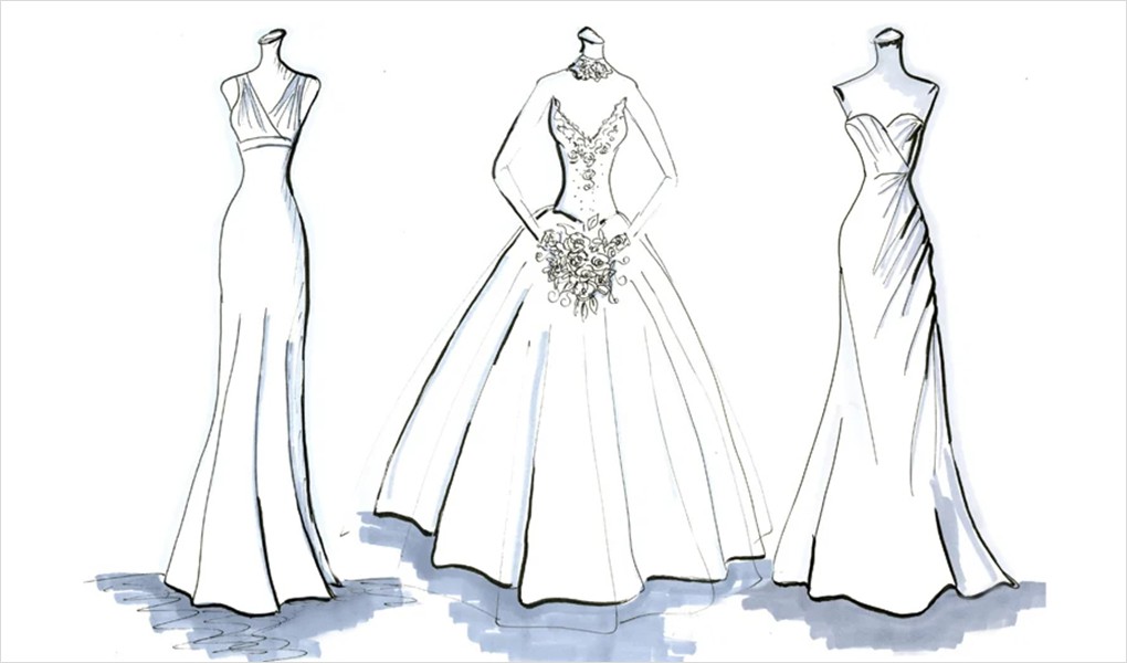 custom wedding dress