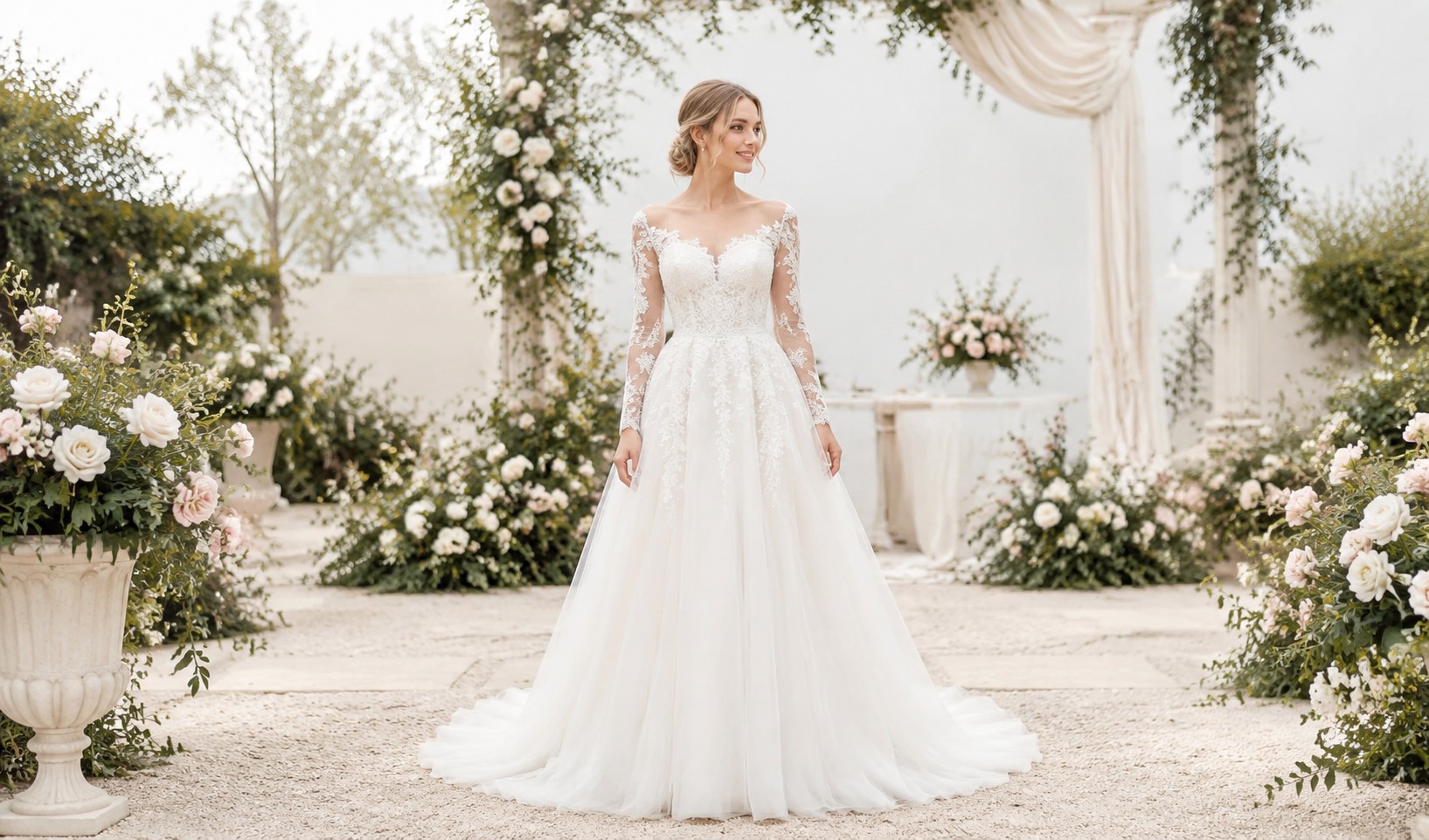 best wedding dress styles for hourglass figures