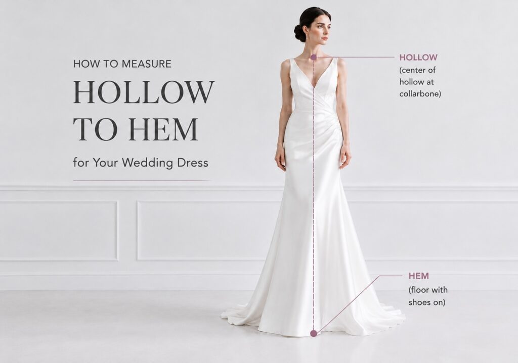 wedding dress measurements