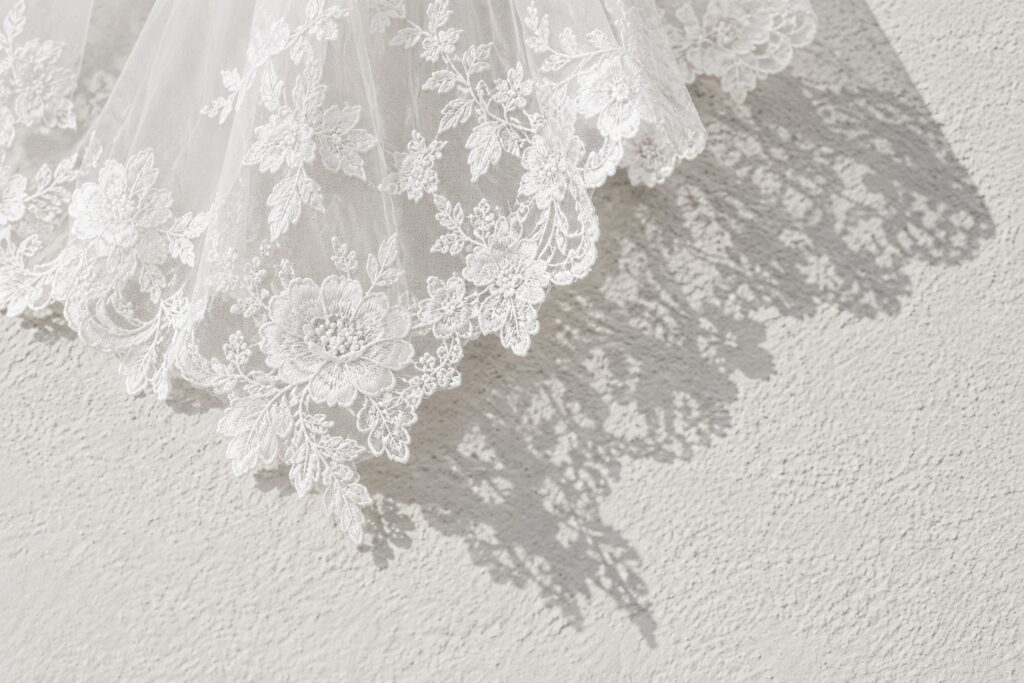 wedding dress lace types