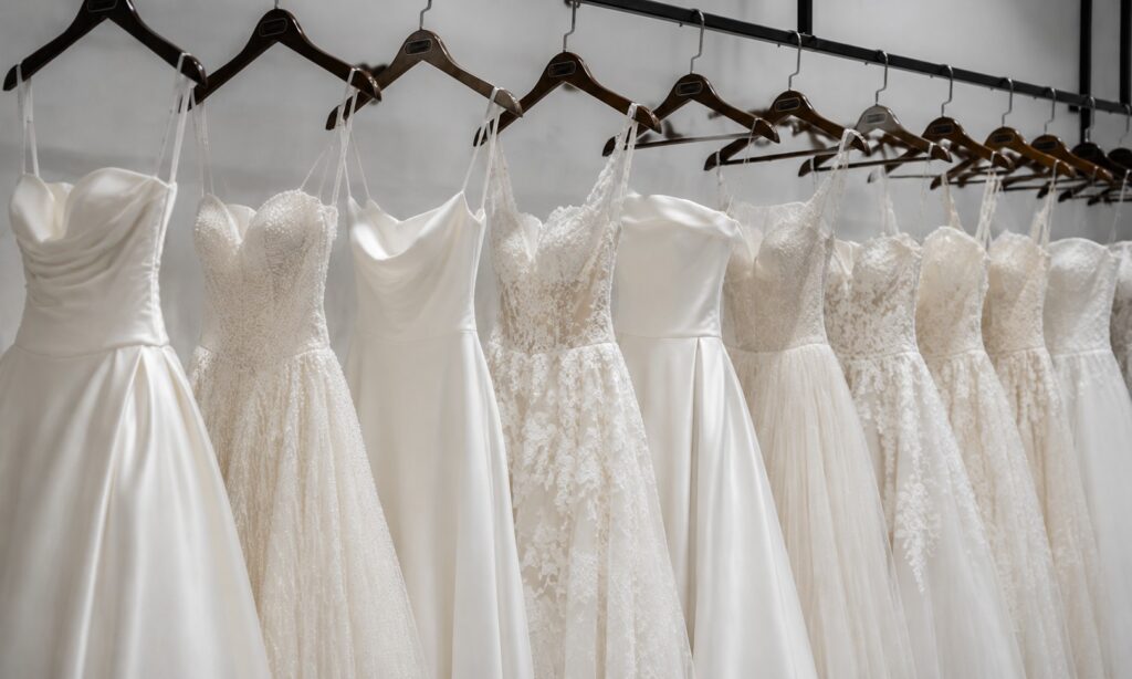 wedding dress necklines