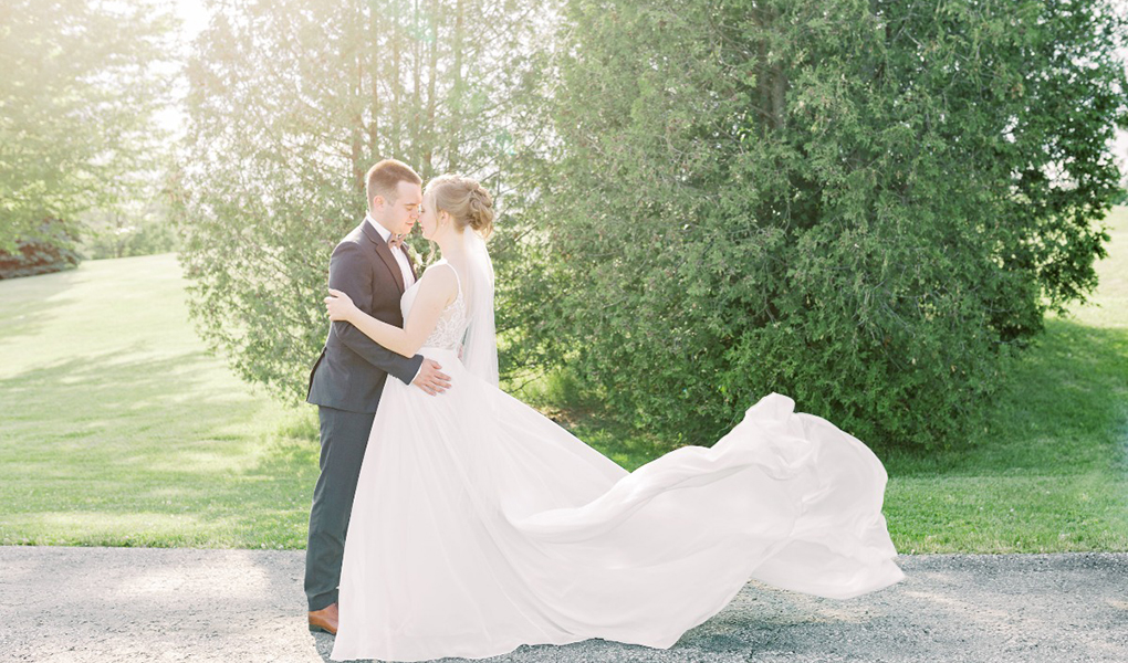 bridal wedding dress