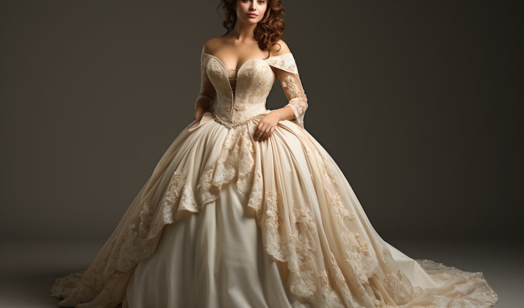 winter wedding dress