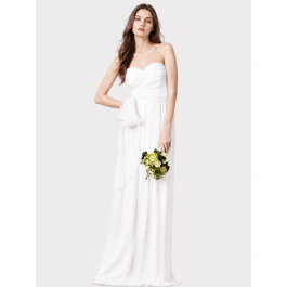 halter top bridesmaid dresses Zapakasa Women Dusty Sage Halter Neck Lace and Chiffon A-line Floor Length Bridesmaid  Dress main image 1