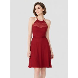 short halter top bridesmaid dresses Dress BR630 kind frock!