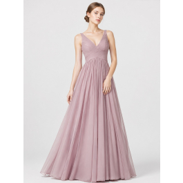 V-Neck Beading Bridesmaid Dress New Arrive Real Simple Werdding Party Formal Dress