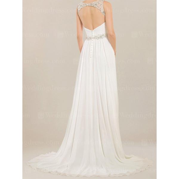 Chiffon Brautkleid 214