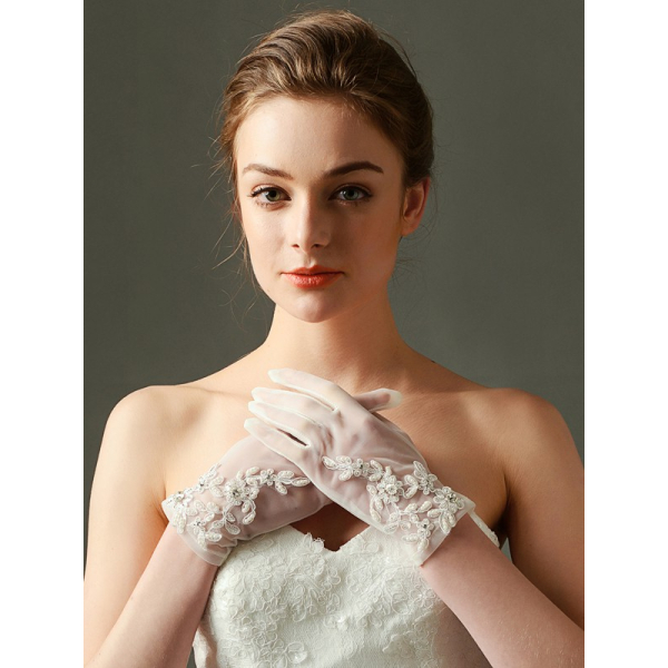 Bridal gloves hotsell