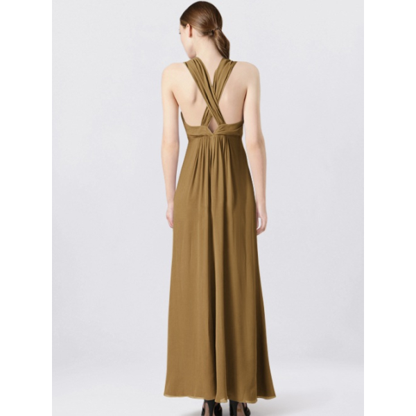 Long Chiffon Bridesmaid Dress Sale, 50% OFF