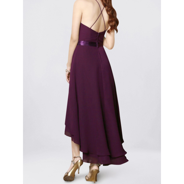 sachin and babi light blue dress Harper Maxi Dress, in Steel Blue Chiffon, Size: XL | Show Me Your Mumu main image 1