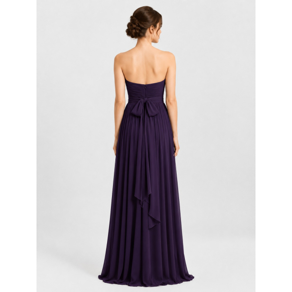 purple convertible bridesmaid dress Purple Tulle lilac grey bridesmaid dresses - Convertible Sweetheart Backless Evening Gown for Formal Wedding Guests