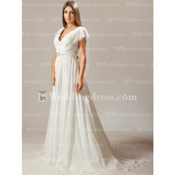 Elegant Beach Wedding Dresses BC300 | InWeddingDress Elegant Beach Wedding Dresses BC300 | InWeddingDress