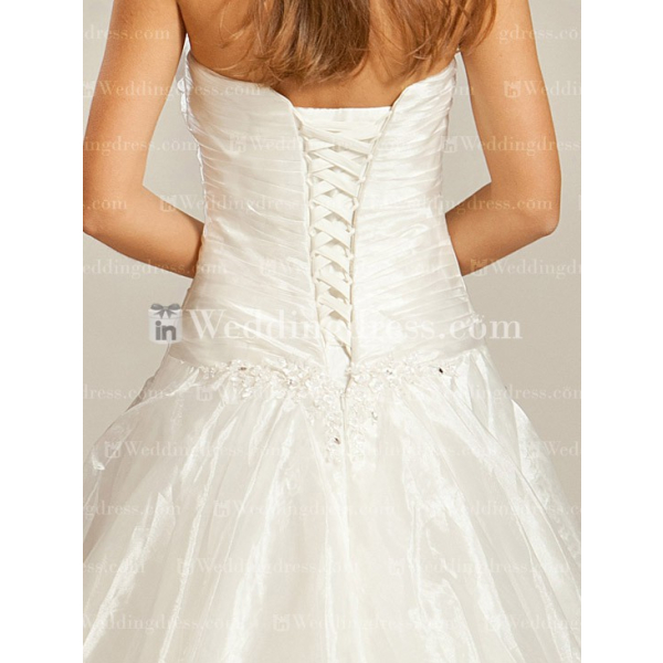 Strapless A-Line Wedding Dress with Drop Waist $227 Strapless A-Line Wedding Dress with Drop Waist $227