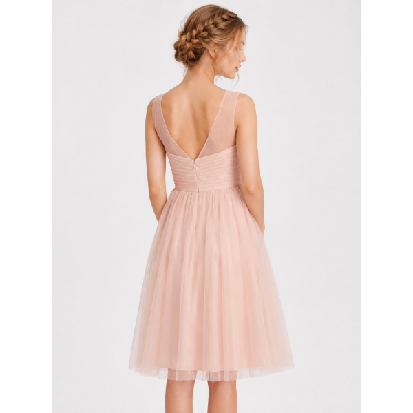 below the knee bridesmaid dresses Length Dress $100 Sleeveless Dress Length