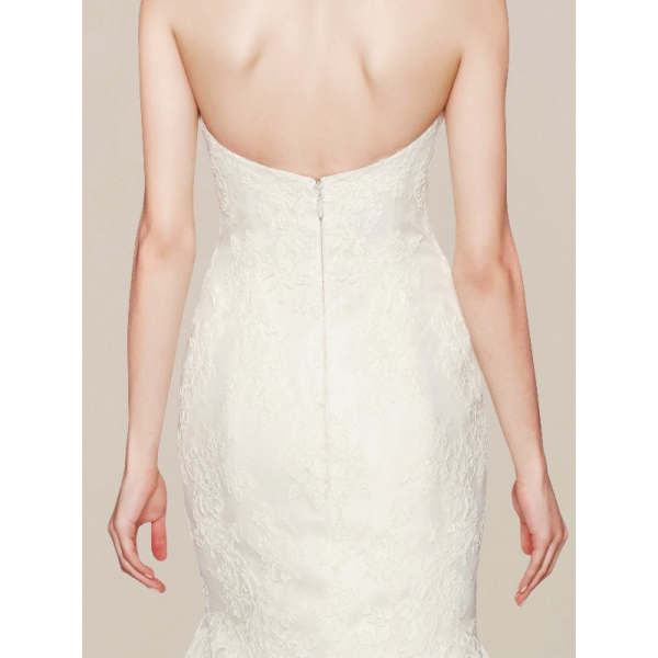 chinese dress ladies Felicia Pale Lemon Satin Sweetheart Maxi Dress With Lace Details – Club L  London main image 1