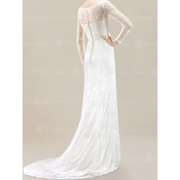 princess polly baby blue dress Long Sleeve Wedding Dresses & Gowns main image 0